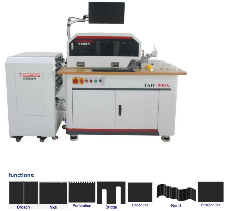 What are the attentions for using automatic blade bending machine?