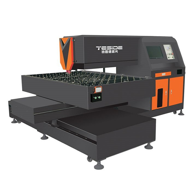 New Model 800Watt Die Laser Cutting Machine TSD-LC800-1325 with Movable Laser Head for Plywood Cutting