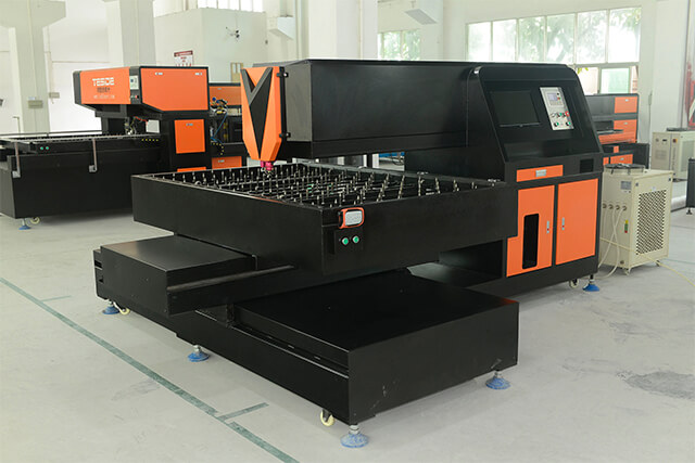 TSD-LC600-1218-600Watt Die Board Laser Cutting Machine