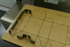 Die Making Flat Laser Cutting Machine for Acrylic Card